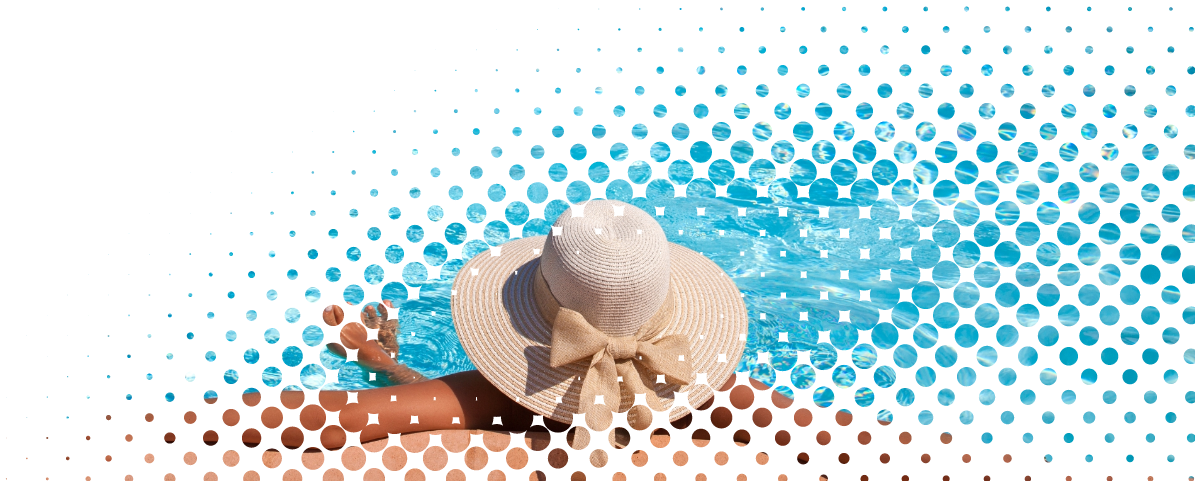 Relaxing in the Pool