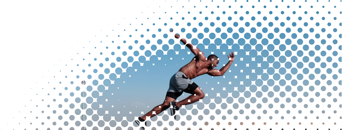 a runner showing technique.